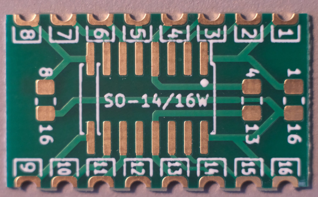 SO-14/16 breakout board